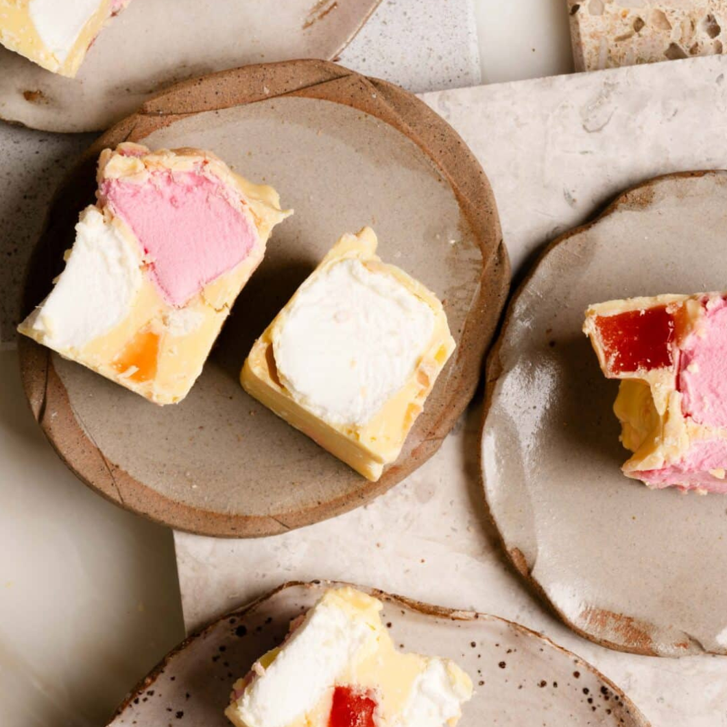 White Chocolate Rocky Road Bites - 1kg Bulk Box