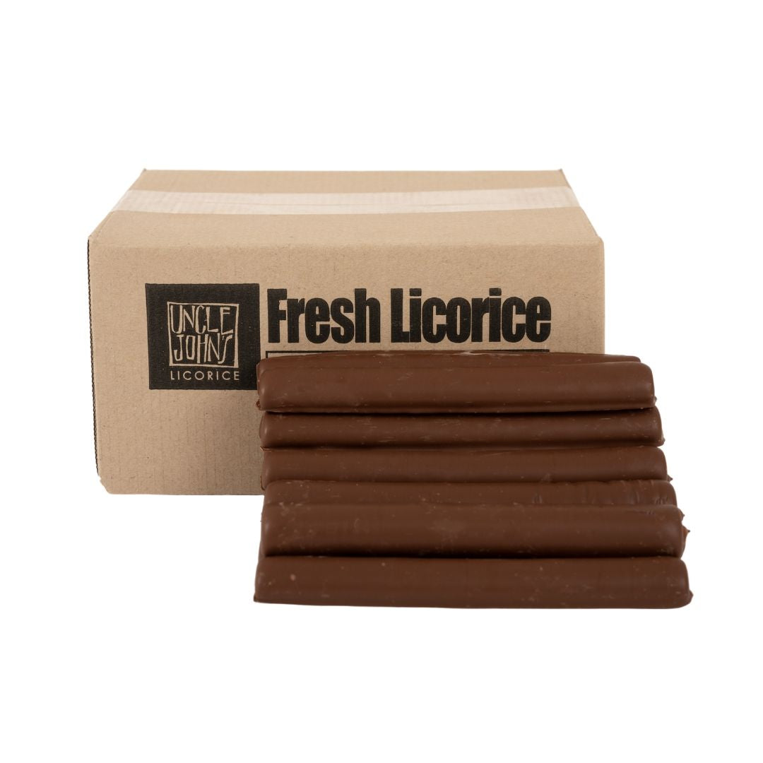 Choc Coated Molasses Licorice - 2kg Bulk Box – Uncle John's Licorice